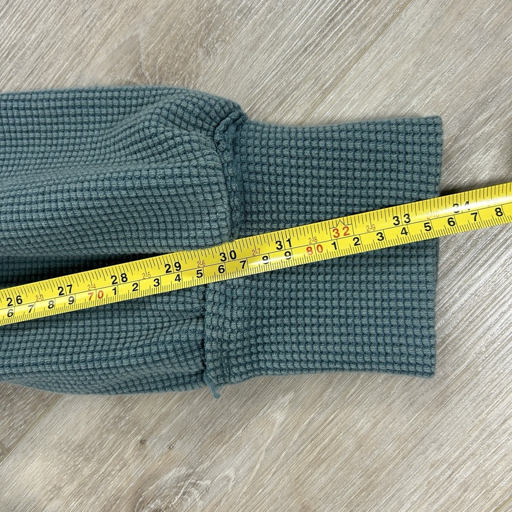 We The Free Teal Long Sleeve Waffle-Knit Top - Picture 14 of 14
